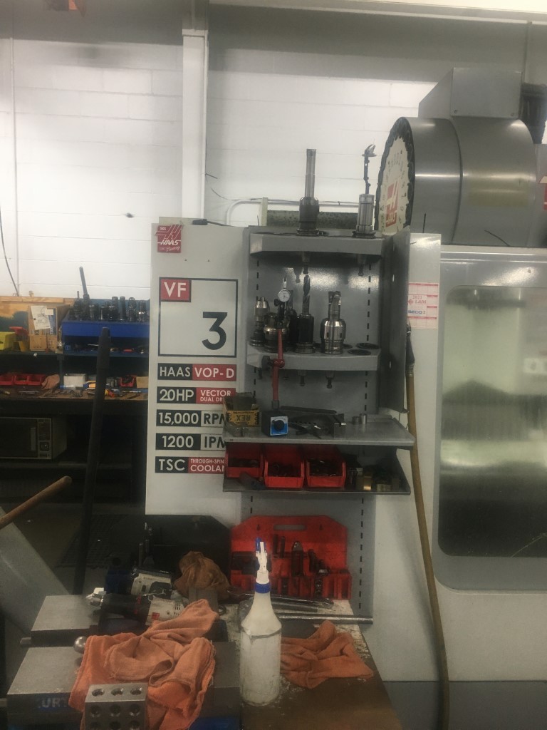 Haas VF-3D, Machine ID: 8057